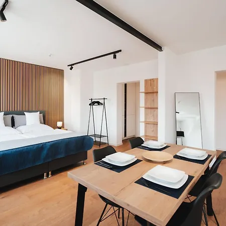 Apartment Neu I Stilvoll I Boxspring I Smart Tv I Zentral