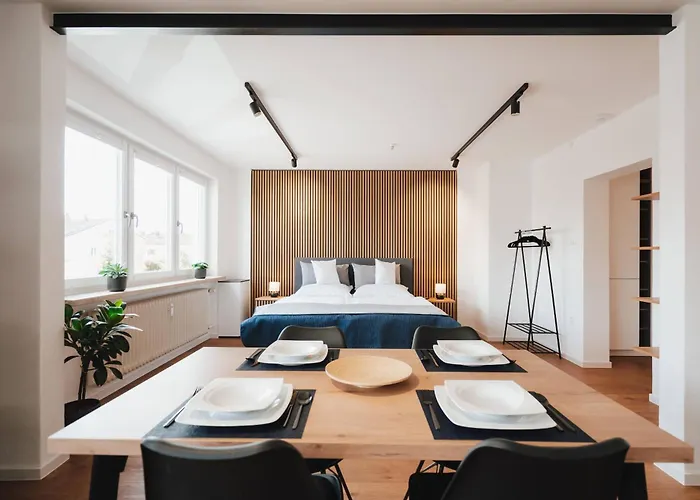Neu I Stilvoll I Boxspring I Smart Tv I Zentral Appartement Augsburg