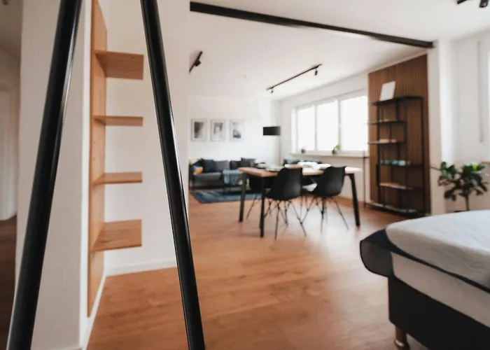 Appartement Neu I Stilvoll I Boxspring I Smart Tv I Zentral Augsburg